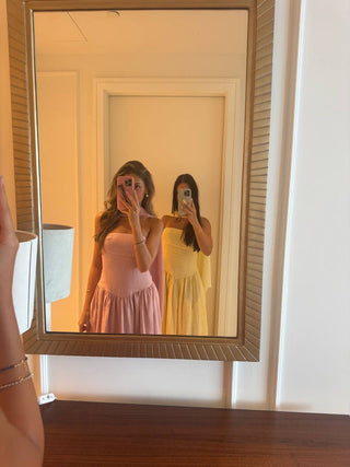 LIMONE LINEN MAXI DRESS