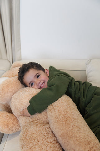 OLIVE GREEN KIDS SET