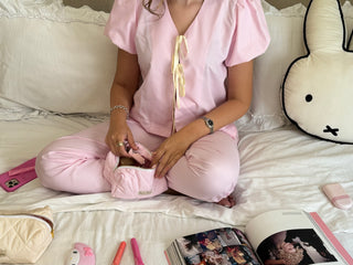 BALLET DREAMS PUFFY LONG SLEEPWEAR SET