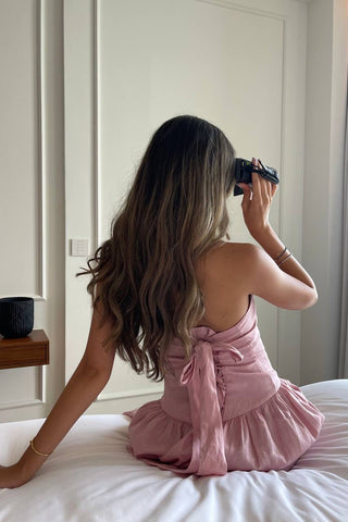 ROSA LINEN MAXI DRESS