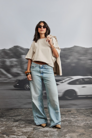 OFF-WHITE OVERSIZED T-SHIRT