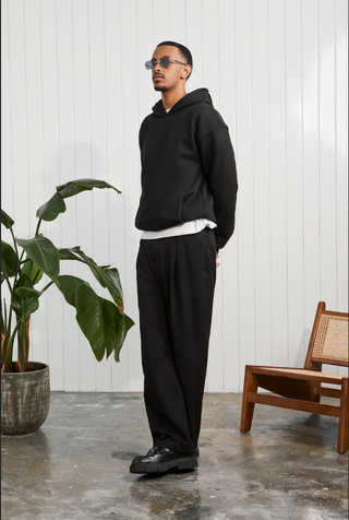 BLACK HOODIE