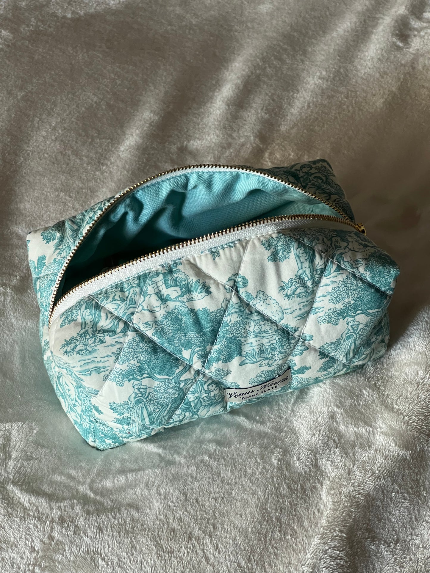 "FRENCH RIVIERA" BEAUTY POUCH