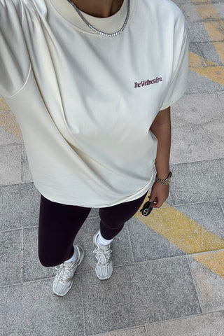 "WELLNESS SURVIVAL KIT" BUTTER YELLOW T-SHIRT