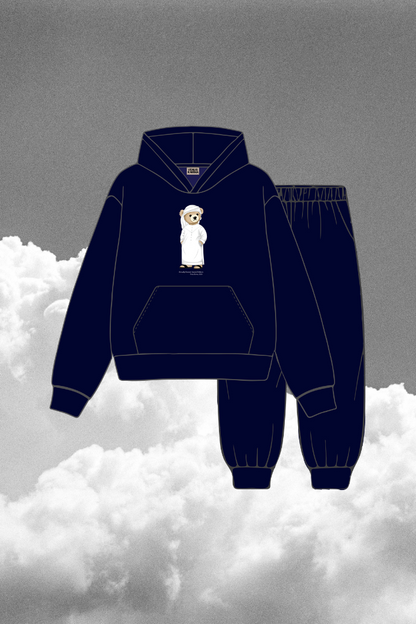 LITTLE "UAE ICONIC BEAR" NAVY BLUE SET