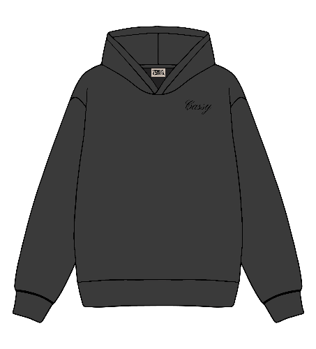 DARK GREY HOODIE