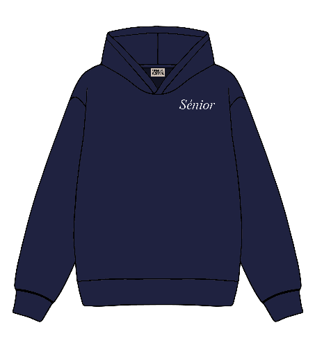 NAVY BLUE HOODIE