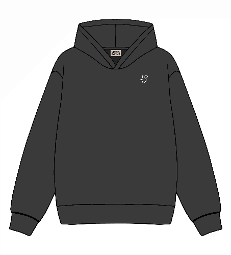 DARK GREY HOODIE