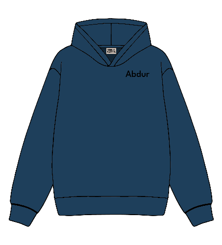 COBALT BLUE HOODIE