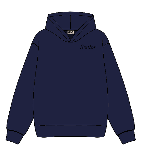 NAVY BLUE HOODIE