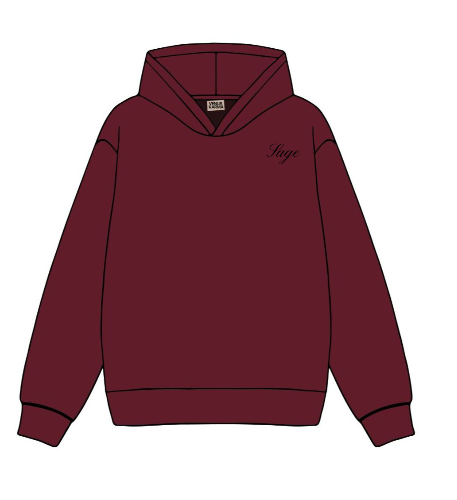 MAROON HOODIE