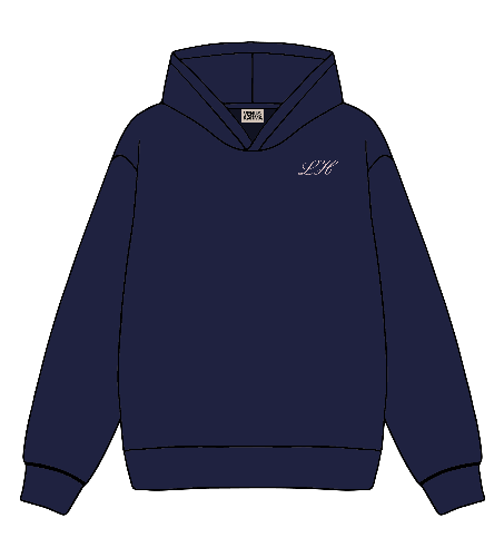 NAVY BLUE HOODIE