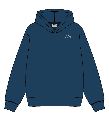 COBALT BLUE HOODIE