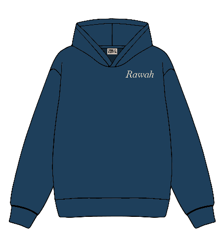 COBALT BLUE HOODIE