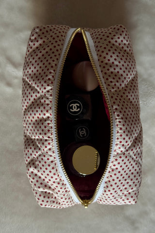 POLKA ROUGE BEAUTY POUCH