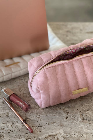 "BALLET" SUEDE POUCH