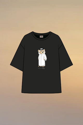 "ICONIC TEDDY BEAR" OVERSIZED T-SHIRT