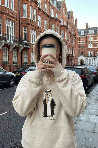 QATARI ICONIC TEDDY BEAR HOODIE