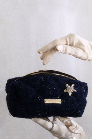 "BRIGITTE" BOUCLÉ BEAUTY POUCH