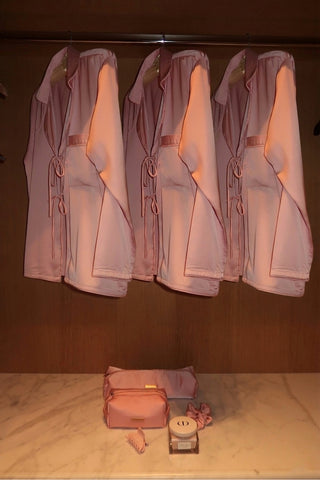 BLUSH SILKY SLEEPWEAR SET