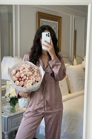 DUSTY ROSE SLEEPWEAR SET