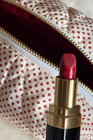 POLKA ROUGE BEAUTY POUCH