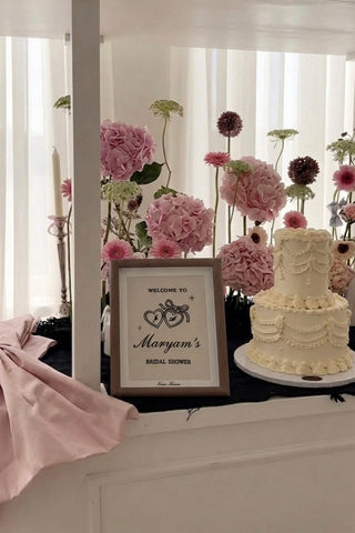 “BRIDAL SHOWER” FOREVER FRAME