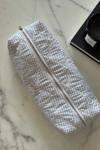 POLKA DOT HAIR TOOL POUCH