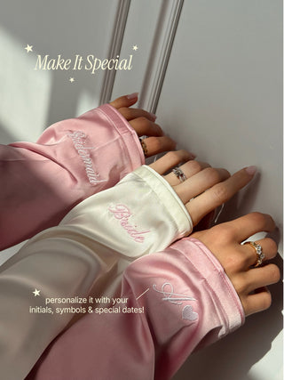 BLUSH SILKY SLEEPWEAR SET