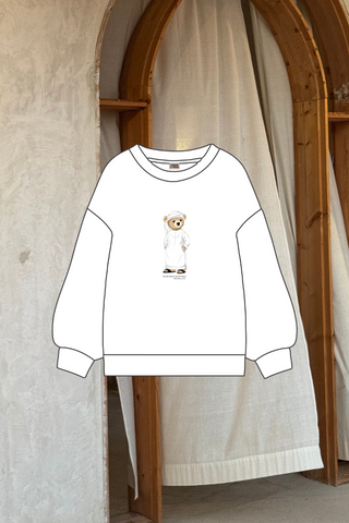 "ICONIC TEDDY BEAR" SWEATSHIRT