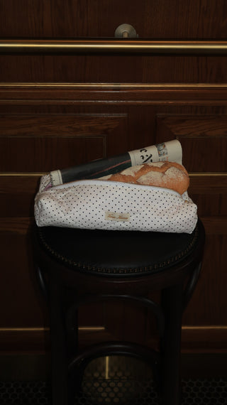 POLKA DOT HAIR TOOL POUCH