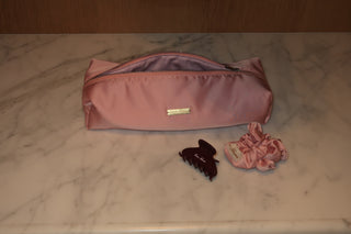 BLUSH SILKY HAIR TOOL POUCH