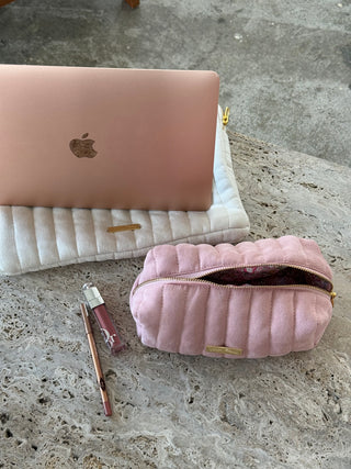 "BALLET" SUEDE POUCH