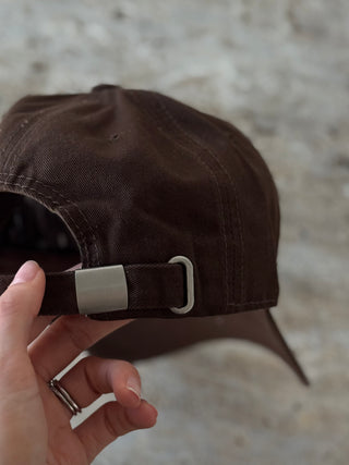 "THE QATARI CLUB" BROWN HAT