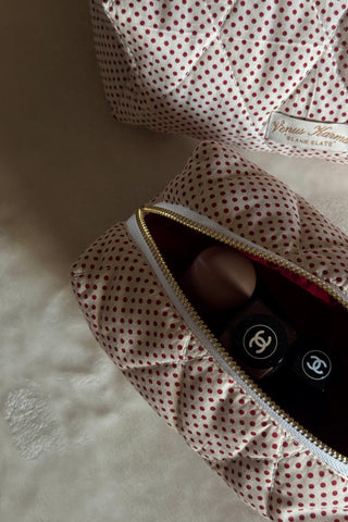POLKA ROUGE BEAUTY POUCH