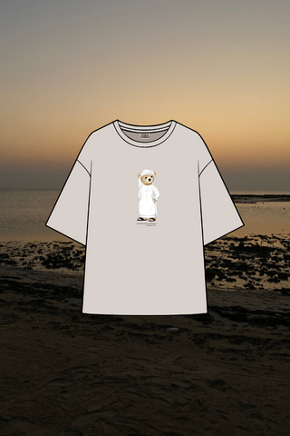 "ICONIC TEDDY BEAR" OVERSIZED T-SHIRT