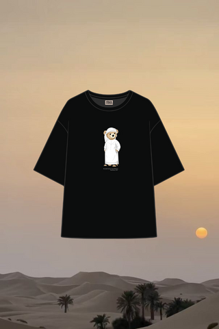 "ICONIC TEDDY BEAR" OVERSIZED T-SHIRT