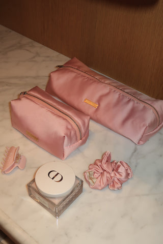 BLUSH SILKY SCRUNCHIE