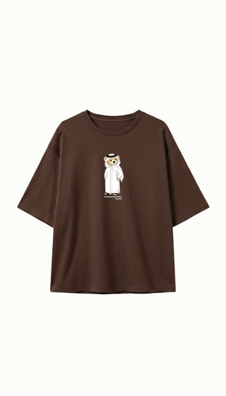 QATARI ICONIC TEDDY BEAR OVERSIZED T-SHIRT