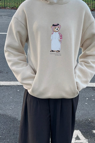 SAUDI ICONIC TEDDY BEAR HOODIE