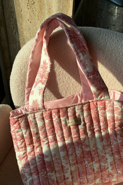 "ROSE RIVIERA" TOTE BAG