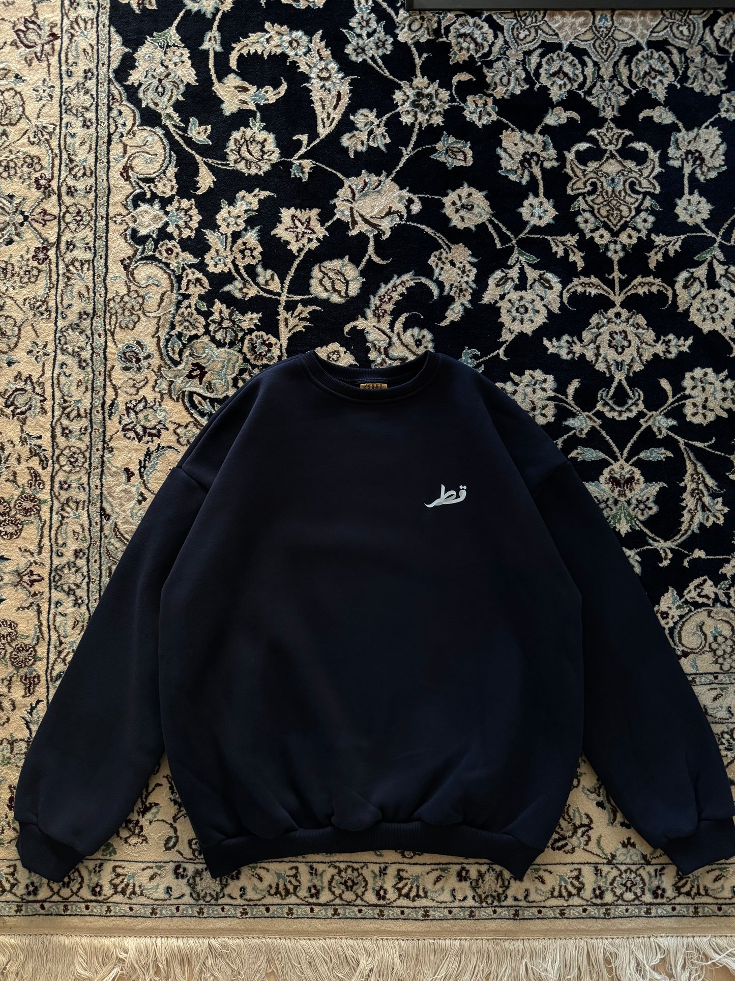 "BOW OF UNITY" NAVY BLUE SWEATSHIRT