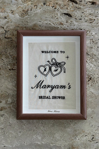 “BRIDAL SHOWER” FOREVER FRAME