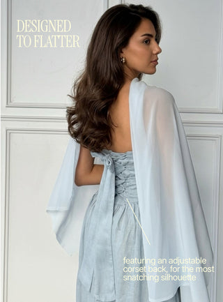 LATTE LINEN MAXI DRESS