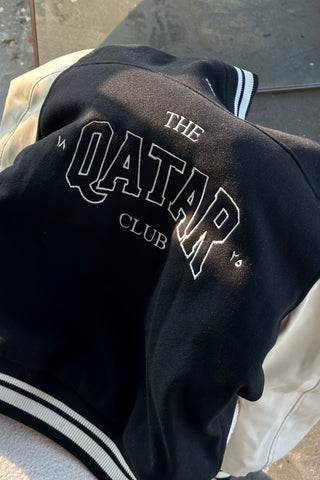 THE QATAR CLUB VARSITY JACKET