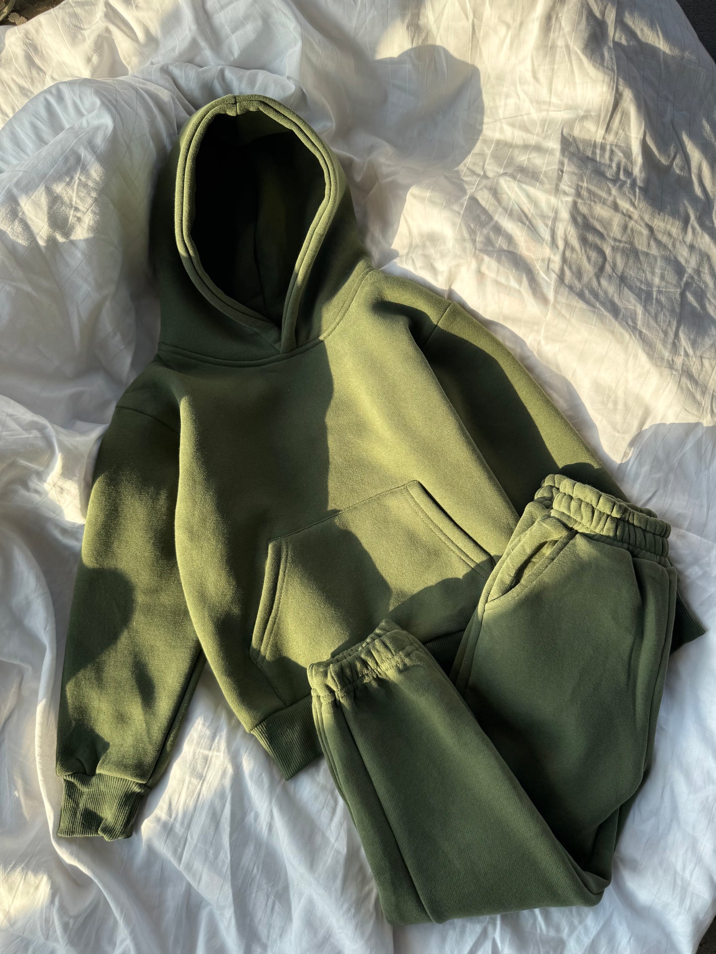 LITTLE "UAE ICONIC BEAR" OLIVE GREEN SET