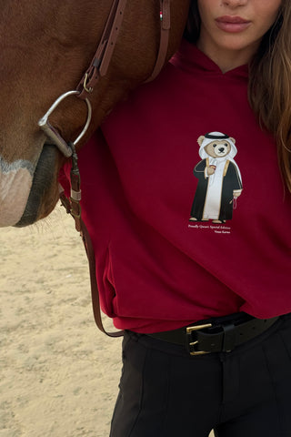 QATARI ICONIC TEDDY BEAR HOODIE