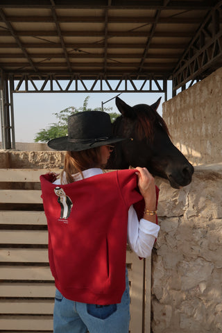 QATARI ICONIC TEDDY BEAR HOODIE