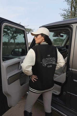 THE QATAR CLUB VARSITY JACKET