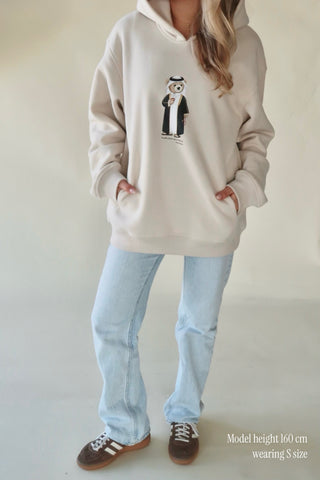 QATARI ICONIC TEDDY BEAR HOODIE